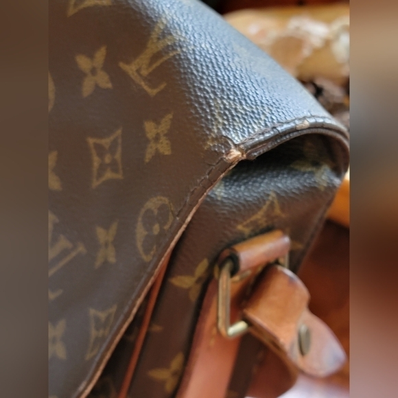 Auth Louis Vuitton Vintage 1986 Monogram Cartouchiere Crossbody Bag - Picture 16 of 16